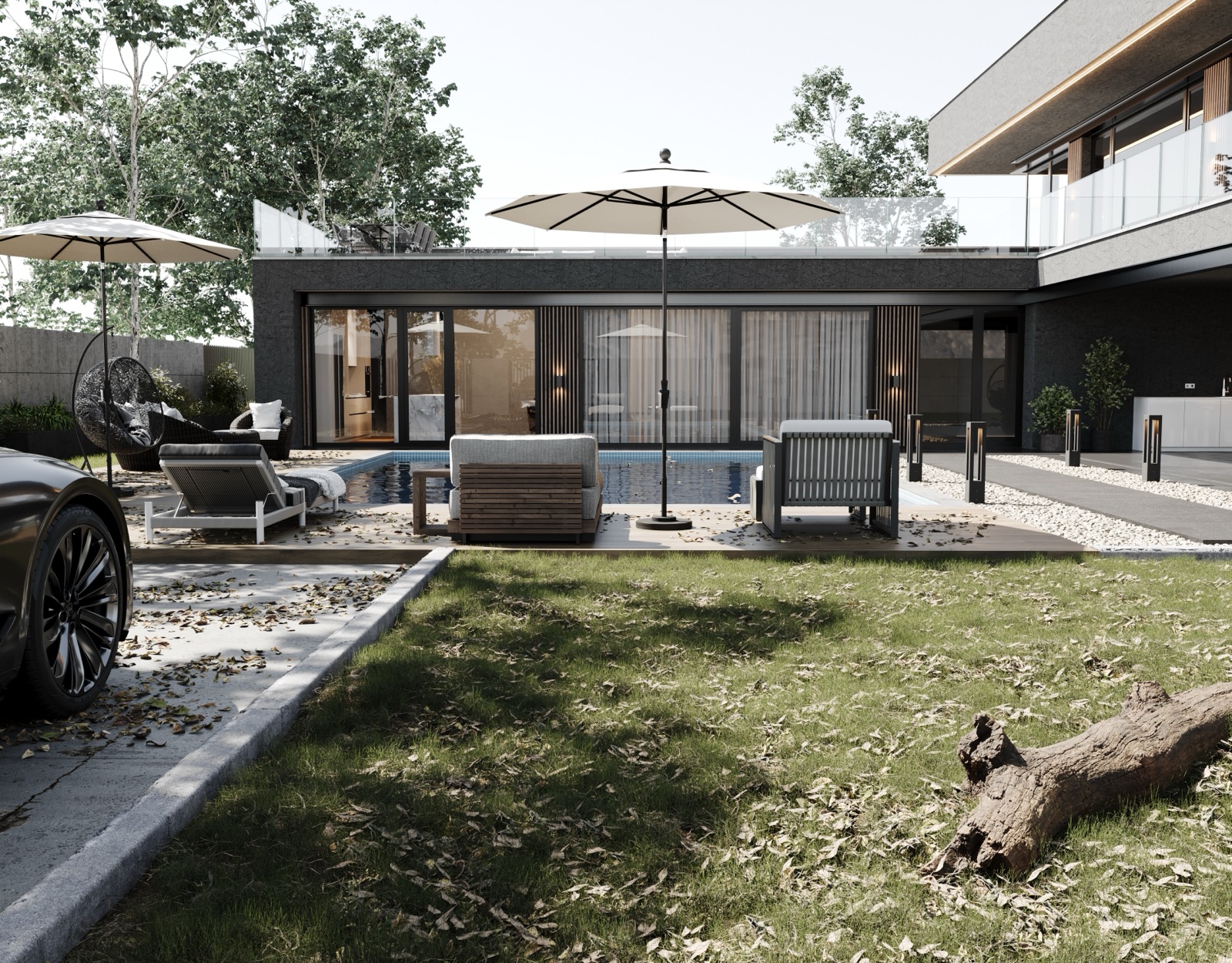Pool House — view 1
