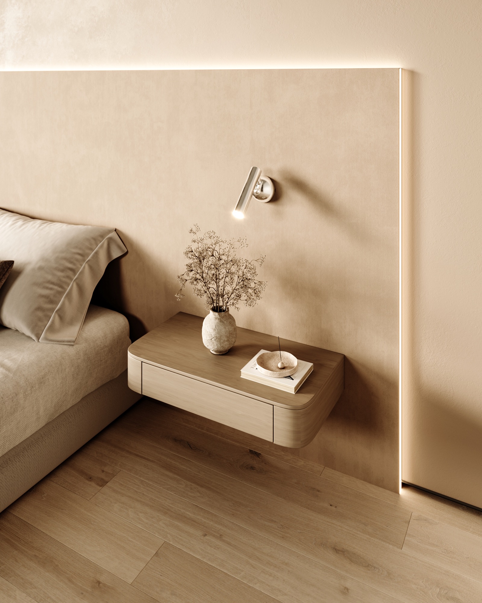 Serene Bedroom — view 2